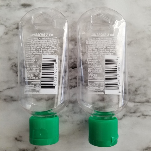 *SOLD* Sriracha Keychains, Qty 2 (Empty Bottles) - Picture 4 of 6